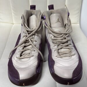 Nike Air Jordan Retro Desert Sand Pro Purple 2018 sz 7Y  510815-001 EUC